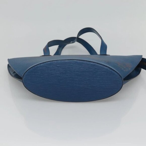 LOUIS VUITTON Epi Saint Jacques Shoulder Bag Blue - Picture 6 of 15